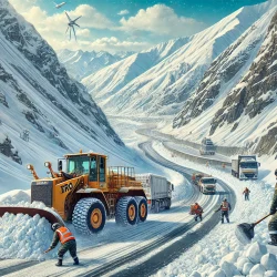 BRO Begins Snow Clearance on Manali-Leh Highway to Restore Connectivity