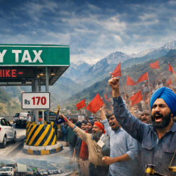 Himachal Entry Tax Hike Sparks Punjab Border Protests